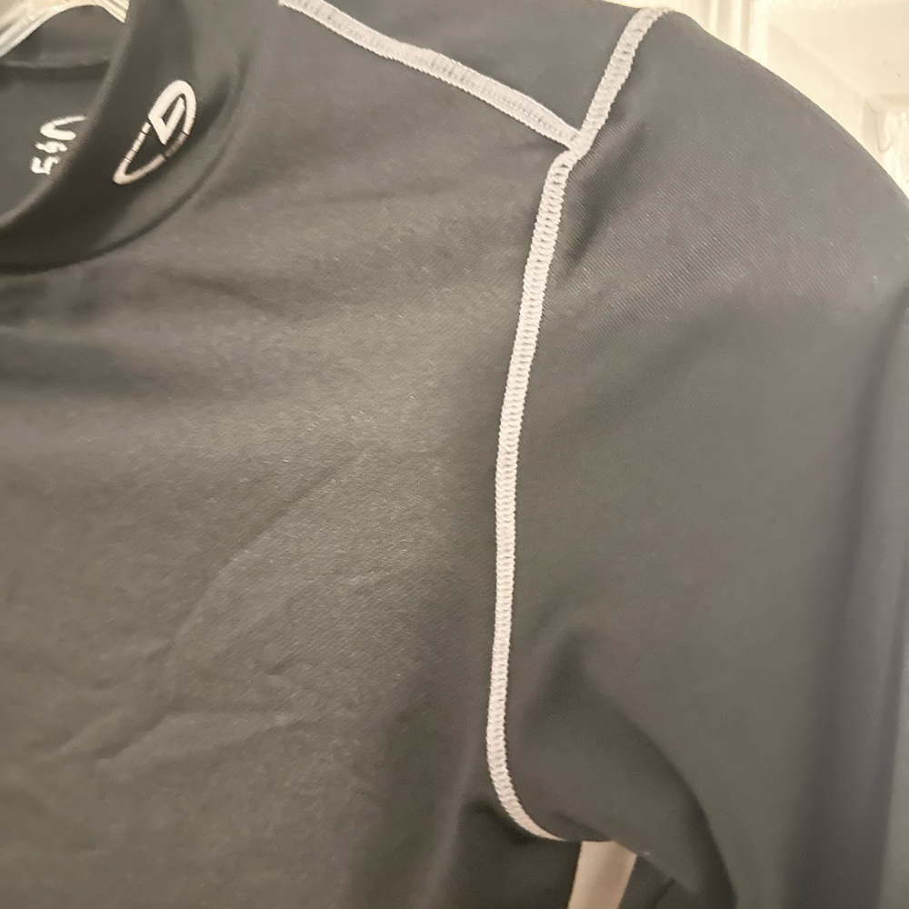 Champion Charcoal Long Sleeve Kids Tee - Picture 6 of 8
